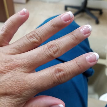 Lovely Nails - It's over priced for the service I got but I needed my manicure gel nail top not great - Nail Salons Near Me - Redondo Beach, California