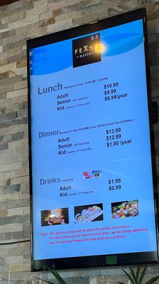 Menu photo 6 Feast Buffet Orem, UT