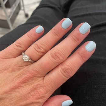 The Herbal Nail Spa - My blue nails. - Nail Salons Near Me - Bellevue, Washington The Herbal Nail Spa - My blue nails. - Nail Salons Near Me - Bellevue, Washington