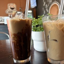 Mocha Magic and Sip n Savor Latte