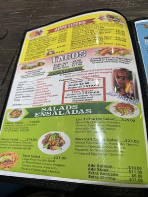 Menu photo 6 Los 3 Charros New York, NY Menu photo 6 Los 3 Charros New York, NY