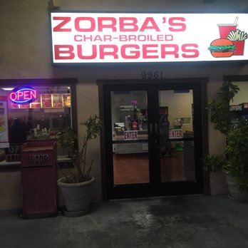 Zorba's Burgers - Burgers Near Me - Riverside, California
