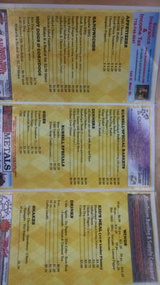 Menu photo 4 Russel's Diner Cedartown, GA