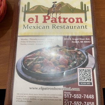 El Patron - Menu - Mexican Near Me - Howell, Michigan El Patron - Menu - Mexican Near Me - Howell, Michigan