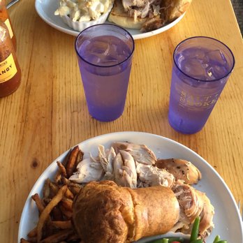 Salt + Smoke - Chicken platter with green bean and tomato salad and fries and popper + pulled chicken sandwich with Mac and cheese - Bars Near Me - Saint Louis, Missouri Salt + Smoke - Chicken platter with green bean and tomato salad and fries and popper + pulled chicken sandwich with Mac and cheese - Bars Near Me - Saint Louis, Missouri