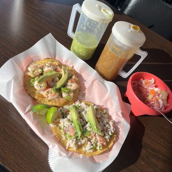 Taqueria Lupita - Camarones and fish ceviche Chalupas - Mexican Near Me - Beaumont, Texas Taqueria Lupita - Camarones and fish ceviche Chalupas - Mexican Near Me - Beaumont, Texas