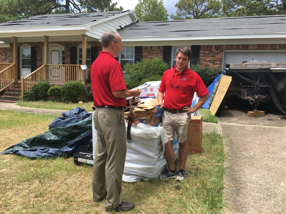 Slide of The Red Shirt Guys Roofing