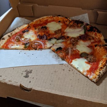 Lolita's Pizza - I tried to get a full pie pick but was too hungry... - Salad Near Me - Poughkeepsie, New York Lolita's Pizza - I tried to get a full pie pick but was too hungry... - Salad Near Me - Poughkeepsie, New York