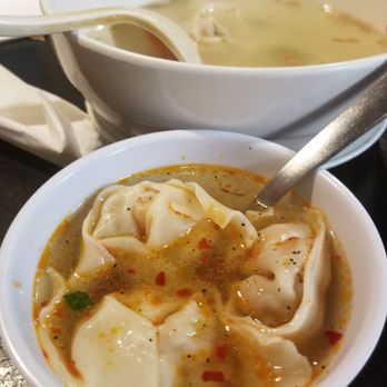 Bao Bao Chinese Bistro - Wonton soup with added hot chilli oil - Chinese Near Me - Springfield, Missouri Bao Bao Chinese Bistro - Wonton soup with added hot chilli oil - Chinese Near Me - Springfield, Missouri