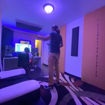 1 Soundvibe Recording Studios - Studio A recordings session - Recording & Rehearsal Studios Near Me - Houston, Texas 1 Soundvibe Recording Studios - Studio A recordings session - Recording & Rehearsal Studios Near Me - Houston, Texas