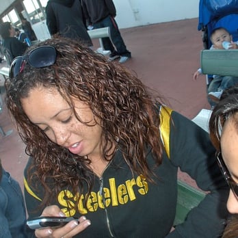 Pittsburgh Steelers - Miss Theresia - Other # 1 Steeler Fan checking out the game stats while at Golden Gate Fields, betting on the horses. - Stadiums & Arenas Near Me - Pittsburgh, Pennsylvania Pittsburgh Steelers - Miss Theresia - Other # 1 Steeler Fan checking out the game stats while at Golden Gate Fields, betting on the horses. - Stadiums & Arenas Near Me - Pittsburgh, Pennsylvania