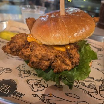 The Melt - Spicy crispy chicken sandwich - Sandwiches Near Me - Burbank, California The Melt - Spicy crispy chicken sandwich - Sandwiches Near Me - Burbank, California