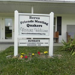 Berea Friends Meeting - Everyone is welcome to join us in worship, every Sunday at 10AM.