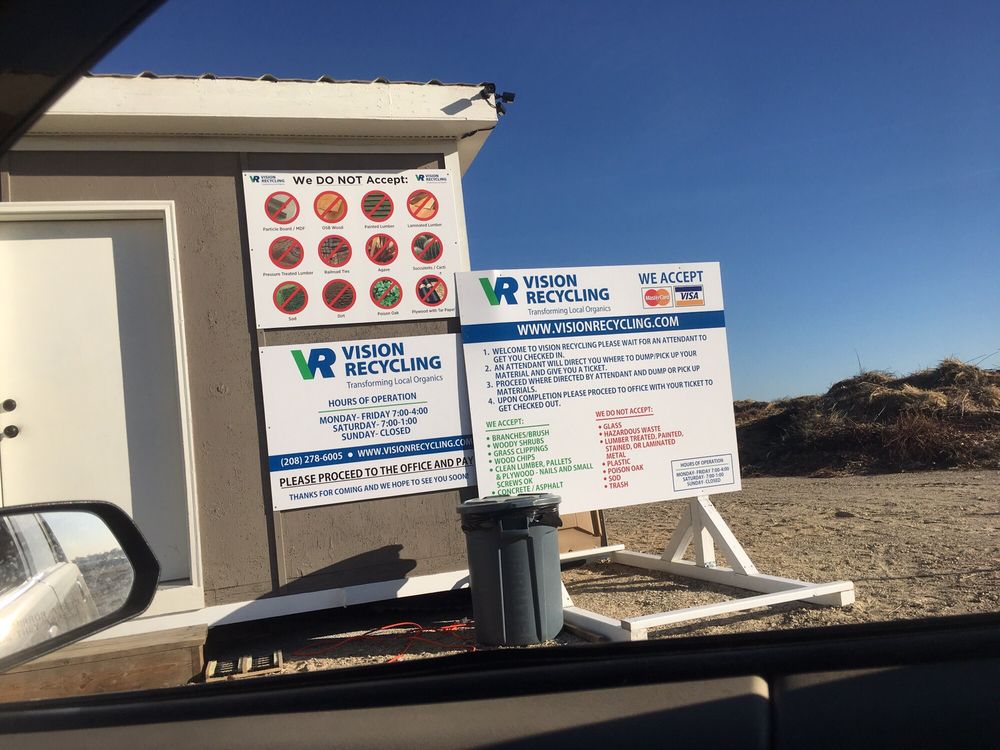 VISION RECYCLING 3824 E Victory Rd, Nampa, Idaho Recycling Center