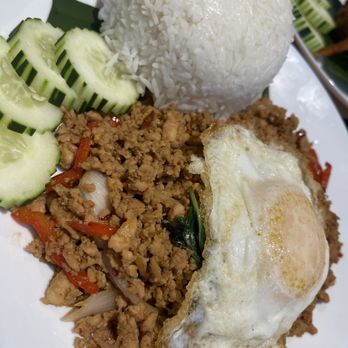 Lao'd District - Thai Basil Chicken - Thai Near Me - Houston, Texas Lao'd District - Thai Basil Chicken - Thai Near Me - Houston, Texas