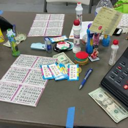 St John's Catholic Church Bingo - Great place on Friday :-)