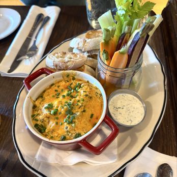 White Dog Cafe - Chester Springs - Buffalo Chicken Dip - New American Near Me - Exton, Pennsylvania White Dog Cafe - Chester Springs - Buffalo Chicken Dip - New American Near Me - Exton, Pennsylvania