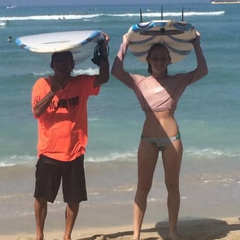 Big Wave Dave - Jimmy---awesome surf instructor!  :) - Paddleboarding Near Me - Honolulu, Hawaii