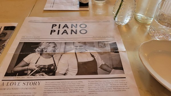 Menu photo 4 Piano Piano Toronto, ON Menu photo 4 Piano Piano Toronto, ON