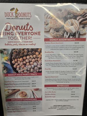 Menu photo 3 Duck Donuts Libertyville, IL