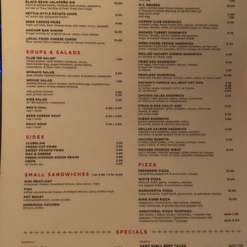Club 185 - Menu - Lounges Near Me - Columbus, Ohio