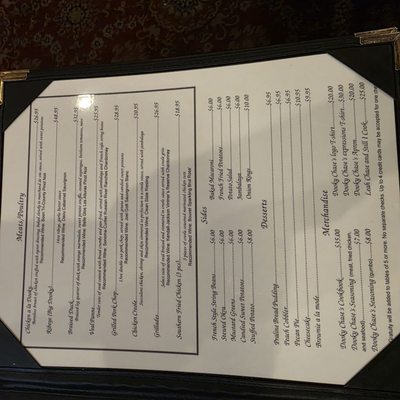 Menu photo 3 Dooky Chase's Restaurant New Orleans, LA Menu photo 3 Dooky Chase's Restaurant New Orleans, LA
