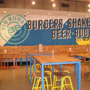 Big Buns - sign on the wall - Burgers Near Me - Reston, Virginia