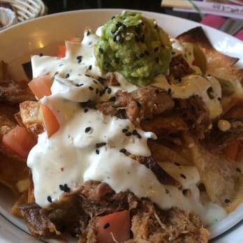 Three's Bar & Grill - Kalua Pork Nachos - Asian Fusion Near Me - Kihei, Hawaii Three's Bar & Grill - Kalua Pork Nachos - Asian Fusion Near Me - Kihei, Hawaii