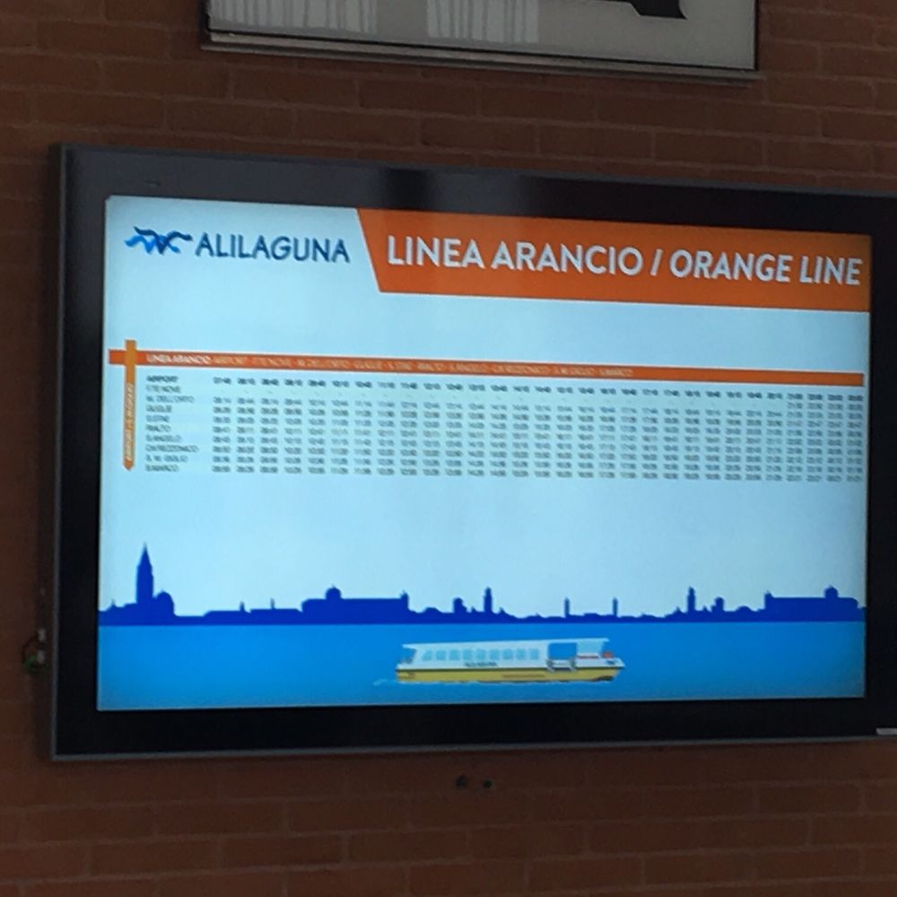 Alilaguna - Different line colors go to different hotels. Easy signage to check or simply ask one of the attendants. - Public Transportation Near Me - Venezia, VE Alilaguna - Different line colors go to different hotels. Easy signage to check or simply ask one of the attendants. - Public Transportation Near Me - Venezia, VE
