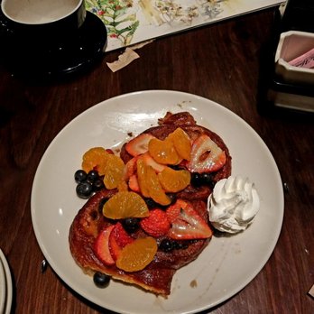 la Madeleine - The best French toast I've ever had. The bread used has cinnamon in it. Naturally sweetened. Yummy goodness. You guys gotta try. - Breakfast & Brunch Near Me - Marietta, Georgia