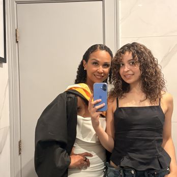 Churrasqueira Bairrada Restaurant - Bathroom selfie with my daughter while celebrating my graduation dinner. Beautiful dining experience. - Portuguese Near Me - Mineola, New York Churrasqueira Bairrada Restaurant - Bathroom selfie with my daughter while celebrating my graduation dinner. Beautiful dining experience. - Portuguese Near Me - Mineola, New York