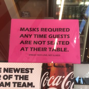 Torchy's Tacos - Signage during the covid-19 pandemic - Tacos Near Me - Austin, Texas Torchy's Tacos - Signage during the covid-19 pandemic - Tacos Near Me - Austin, Texas