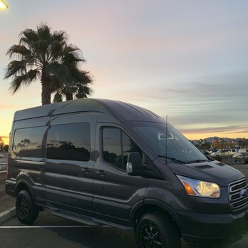 AZ Tire Shop - Lifted van on blacks with the windows tinted - Tires Near Me - Peoria, Arizona