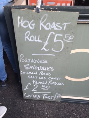 Menu photo 1 Roast Hog London, XGL Menu photo 1 Roast Hog London, XGL