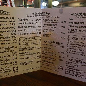 Popeye's Chop House - Menu - Steakhouses Near Me - Breese, Illinois