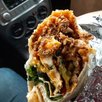 Burrito Heaven - Closer look inside this massive burrito! - Mexican Near Me - Anchorage, Alaska Burrito Heaven - Closer look inside this massive burrito! - Mexican Near Me - Anchorage, Alaska
