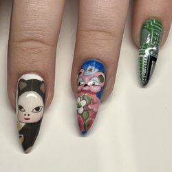 Sage Nail Studio - Hand painted nail art