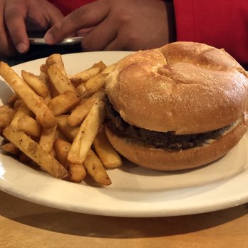 4 Brothers Breakfast - Classic Burger with French Fries - Southern Near Me - Warren, New Jersey