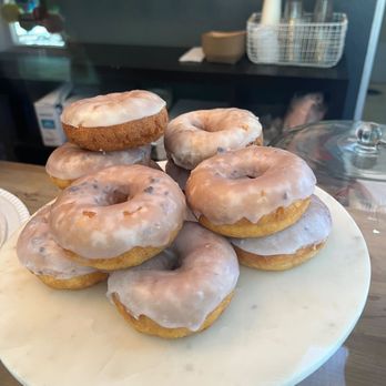 123 Farm - Lavender Vanilla Donuts and Lavender Blueberry Donuts - Farmers Market Near Me - Cherry Valley, California