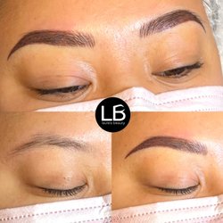 Nicely shaped brows makes all the difference.