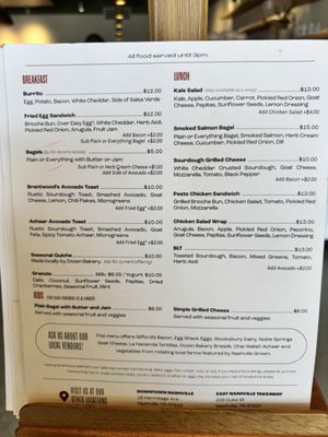 Menu photo 2 Crema Coffee Roasters Brentwood, TN Menu photo 2 Crema Coffee Roasters Brentwood, TN