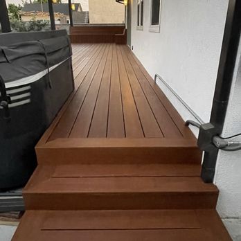 Dr Deck - Steps out to side of house - Decks & Railing Near Me - Los Angeles, California