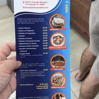Beirut Bakery & Deli - Menu - Bakeries Near Me - Orlando, Florida