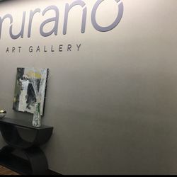 FASTSIGNS - The new lettering for the Murano art gallery.