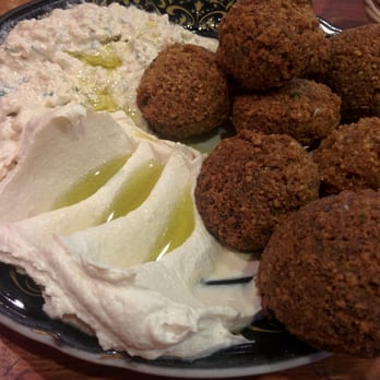 Al Basha - Falafel platter with hummus & babagnash $8.99 - Middle Eastern Near Me - Paterson, New Jersey Al Basha - Falafel platter with hummus & babagnash $8.99 - Middle Eastern Near Me - Paterson, New Jersey