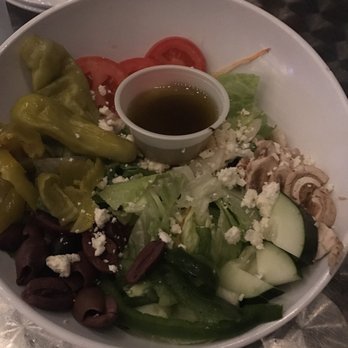 Mellow Mushroom Mount Dora - Small Greek salad, kosmic karma, and house special both on gluten free crust! - Pizza Near Me - Mount Dora, Florida