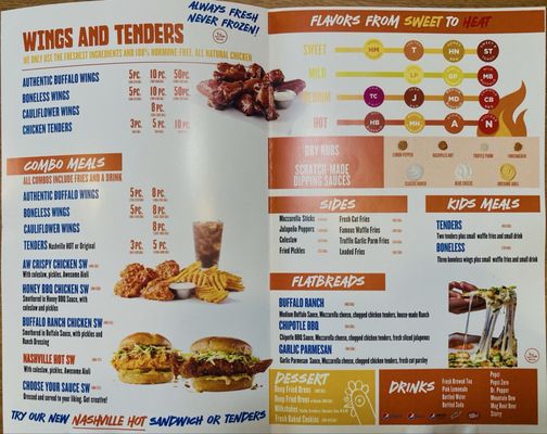 Menu photo 2 Atomic Wings Roanoke Roanoke, VA Menu photo 2 Atomic Wings Roanoke Roanoke, VA