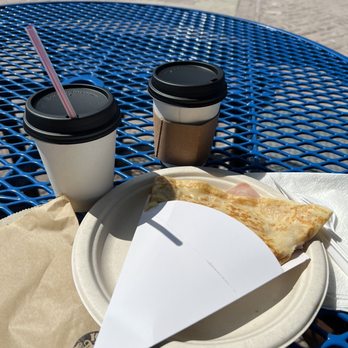 KC's Crepes Cafe - Ham and cheese crepe with grilled onions and avocado - Cafes Near Me - Marina Del Ray, California