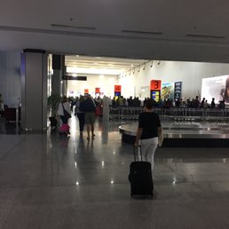 Heading to baggage claim