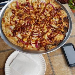 Qué Claje Leña - Pizza de pollo